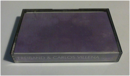 cover of FREIBAND & CARLOS VILLENA – split tape – Mantricum